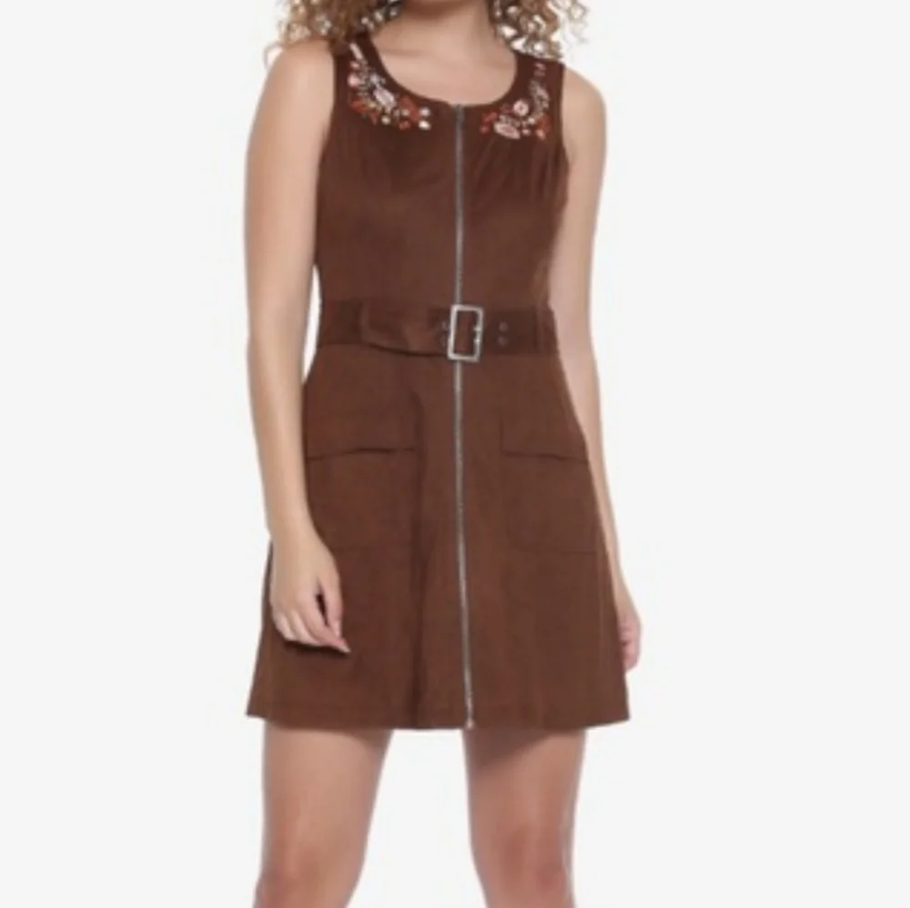 STAR WARS her Universe Brown Embroidered  Dress Sz M.(No Belt) - Picture 1 of 6